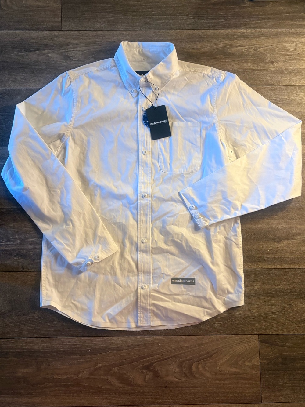 The Hundreds Kirk Woven Button Down Shirt in White